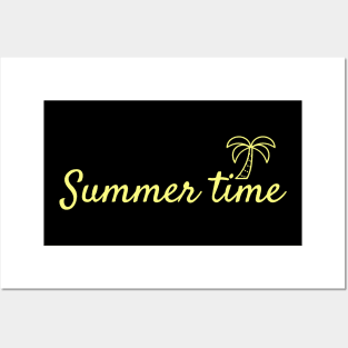 Summer time t shirt Posters and Art